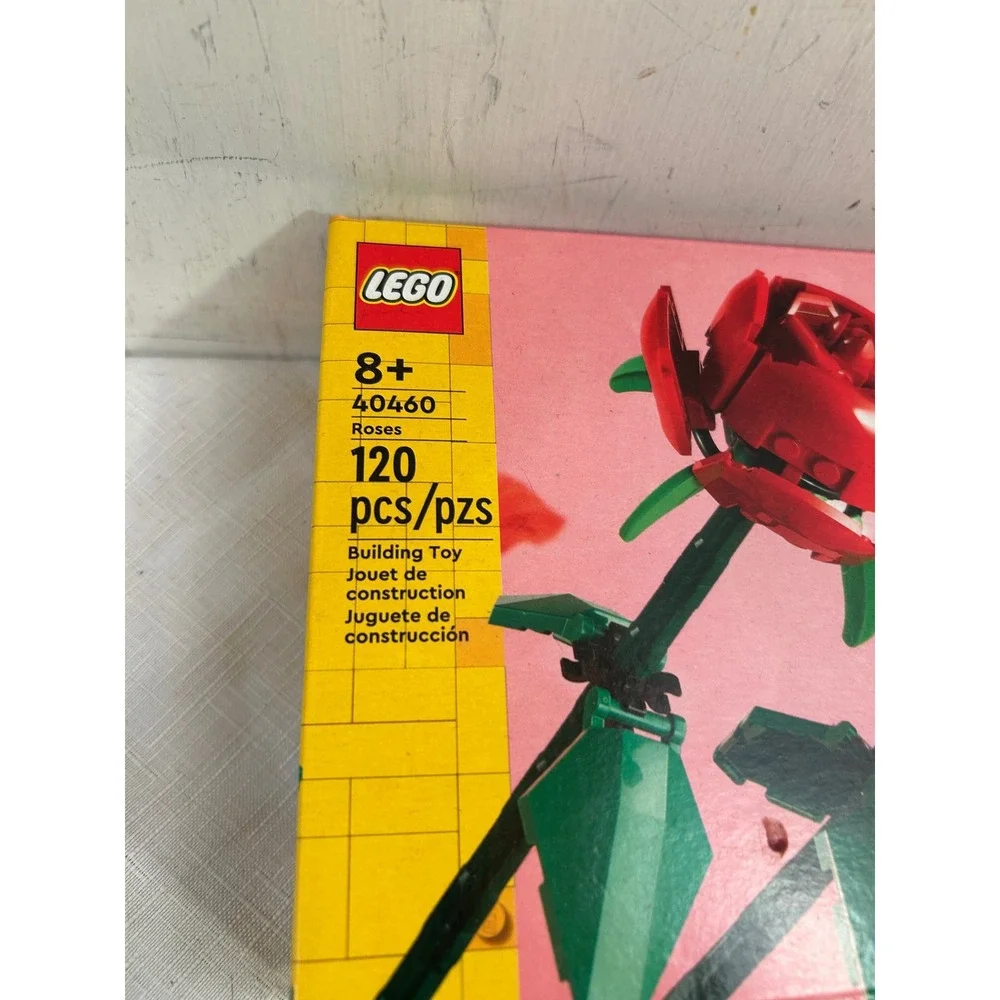 LEGO Roses 40460 120pcs Red Botanical Building Kit Unisex